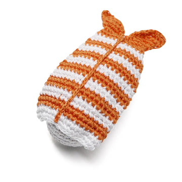 Shrimp Sushi Crochet Toy